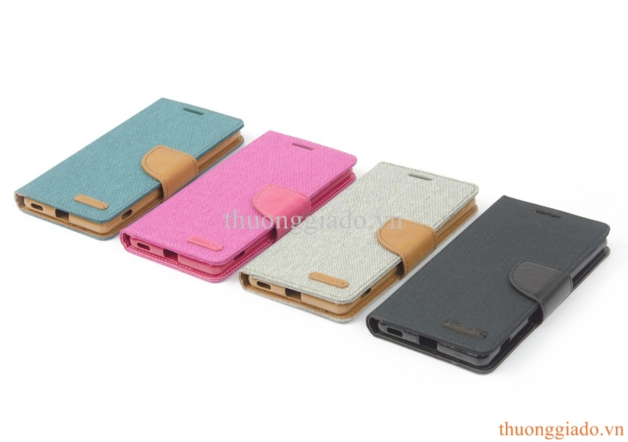 Bao Da Cầm Tay Sony Xperia M5 (Hiệu MERCURY) Flip Leather Case